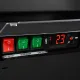Професионална хладилна витрина с 3 стъклени врати 1530 л, 0/+10°C