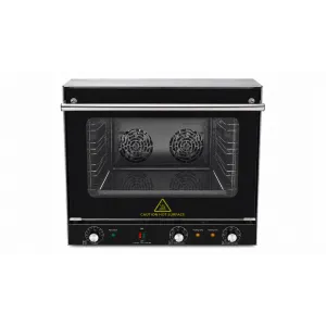 Професионална конвекторна фурна с грил с включени 4 тави, до 300°C, таймер до 120 минути