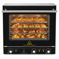 Професионална конвекторна фурна с грил с включени 4 тави, до 300°C, таймер до 120 минути