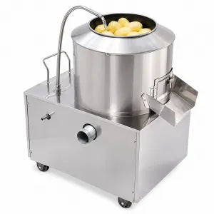 Професионална картофобелачка 15 кг, 300 кг/ч, 1.5 kW